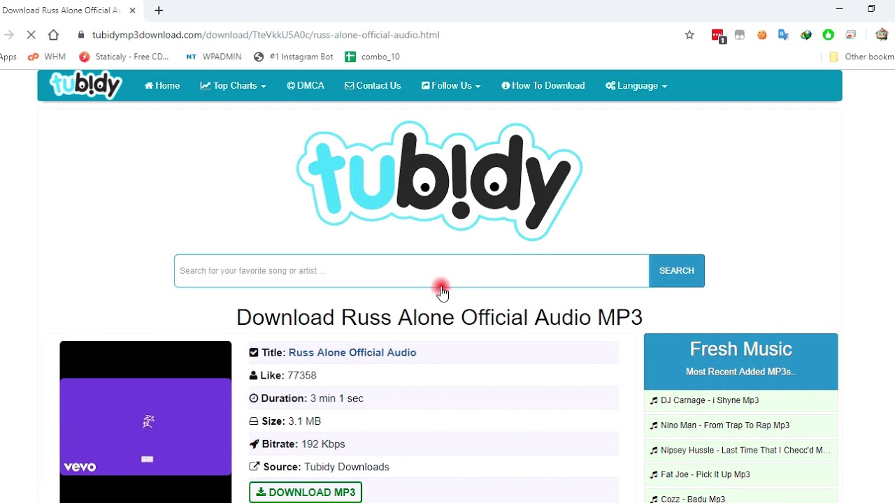 Best Alternatives To Tubidy Mp3 Mp4 Downloader